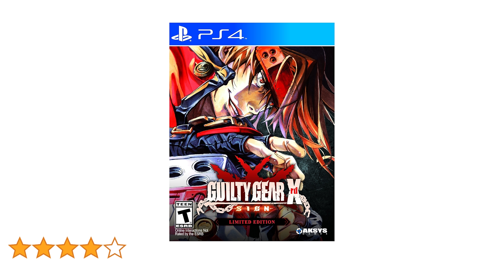 新品　ギルティギアイグザード　サイン　リミテッドエディション Guilty Gear Xrd Sign Limited Edition - PlayStation 4